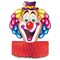 Party Central Club Pack of 12 Multi-Color Clown Table Centerpieces 10"